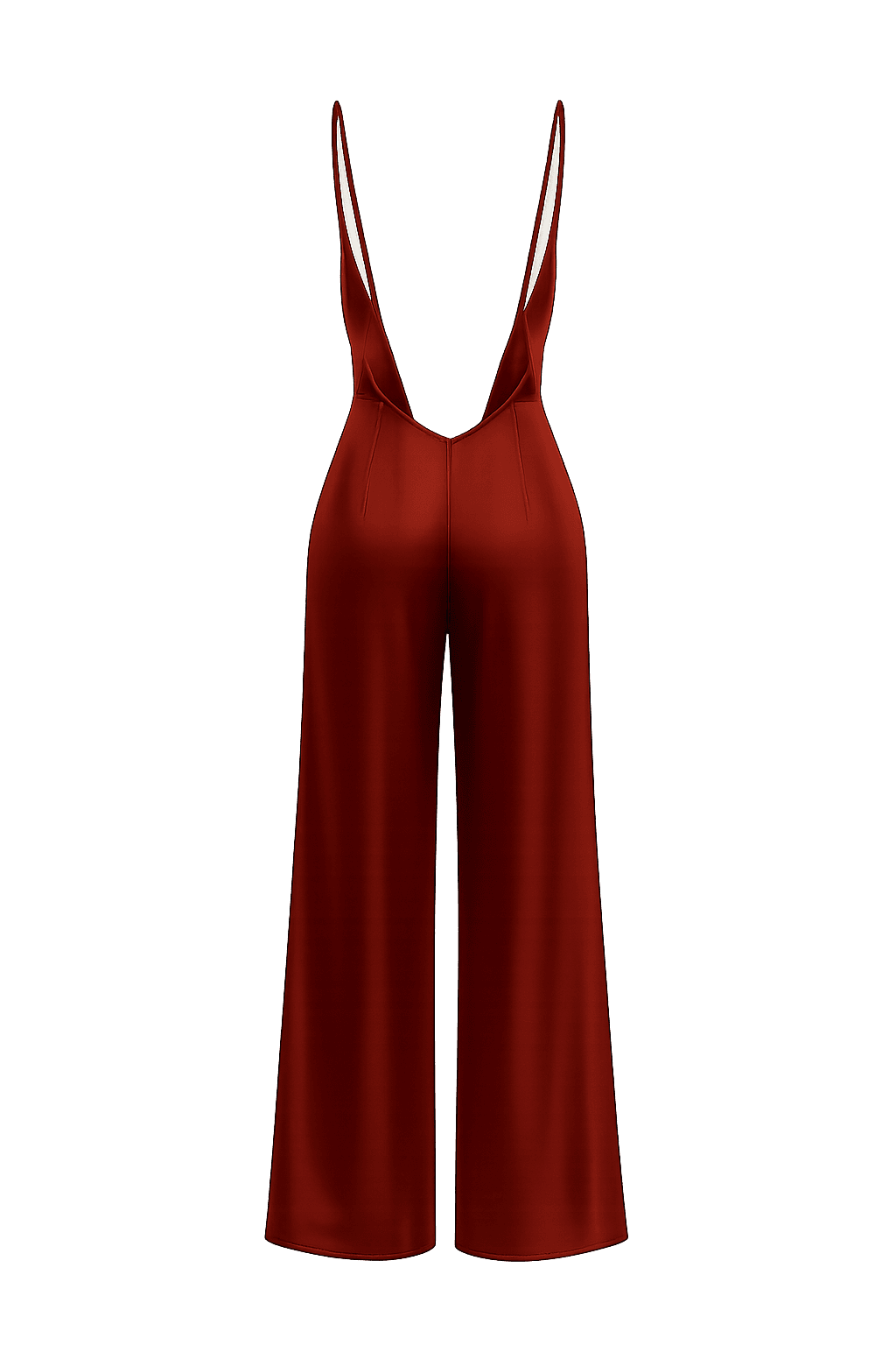 Silk Backless Evening Gown