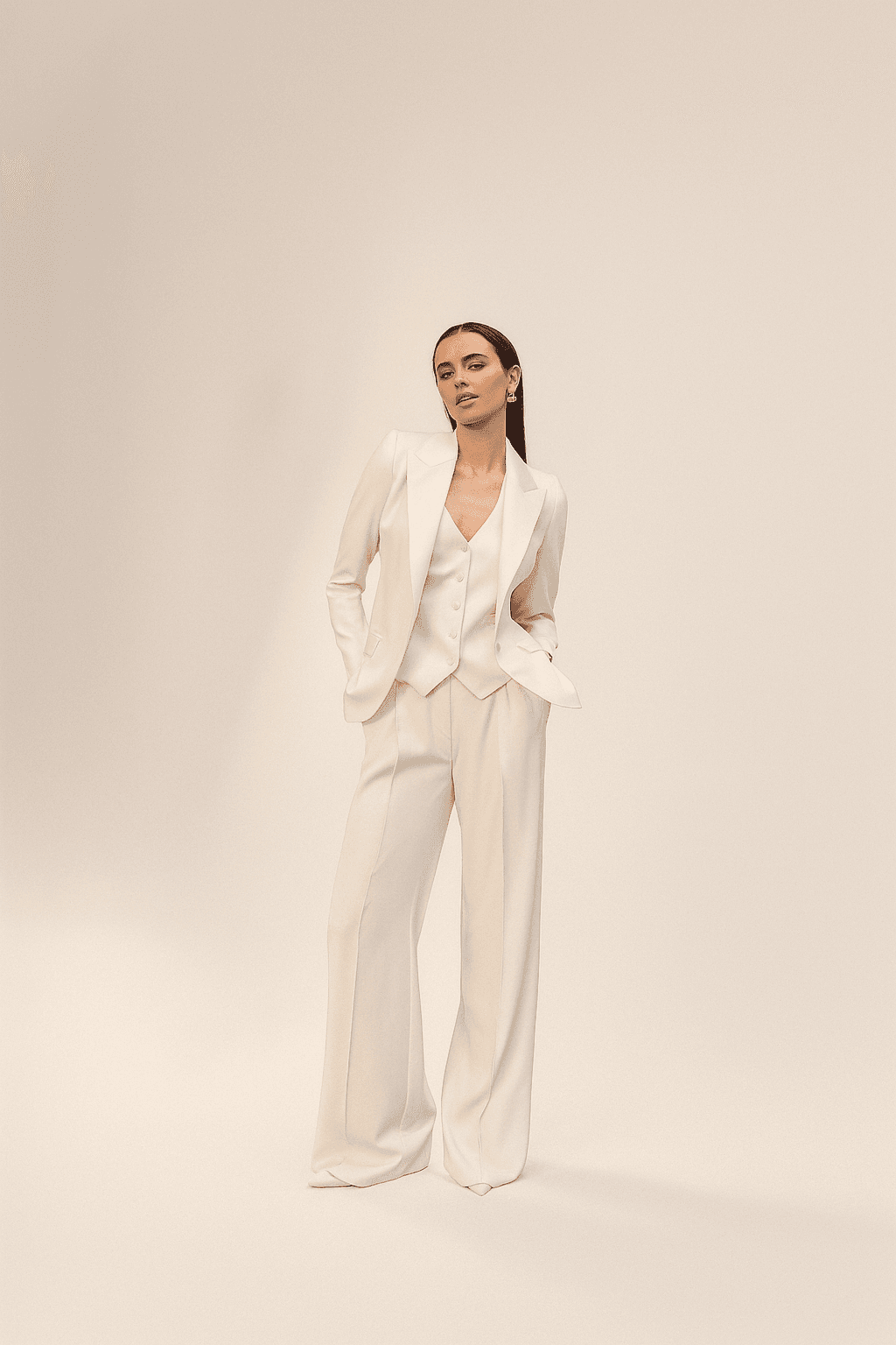 Silk Backless Evening Gown